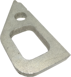 Preview: 26238 Zurring, klappbar, verzinkt, 150mm   für Alu